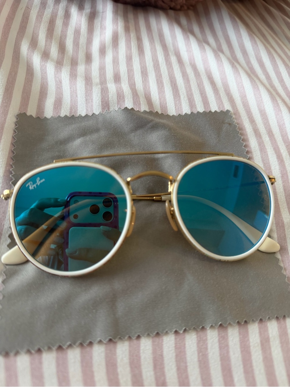 Ray ban double bridge glasses